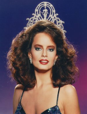 Cecilia Bolocco (Chile) - Miss Universe 1987. Photo